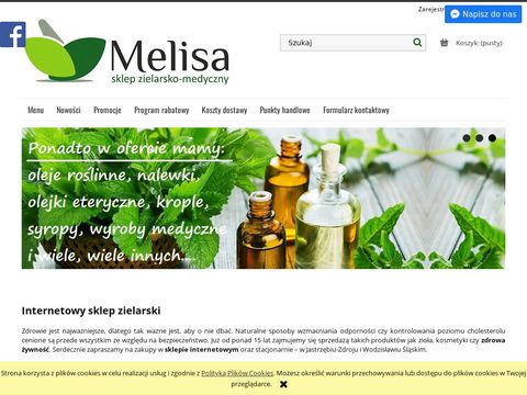 Szm-melisa.pl sklep zielarski, zdrowa