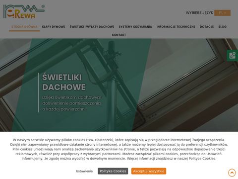 Rewa.com.pl - pasma świetlne dachowe