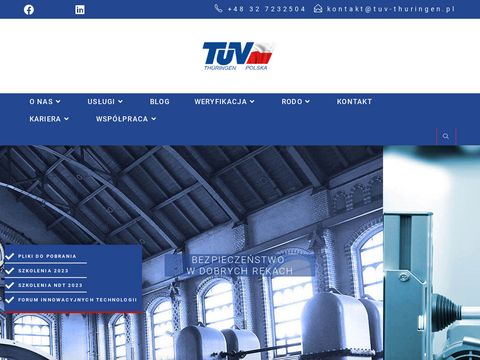 Tuv-thuringen.pl - certyfikacja TUV
