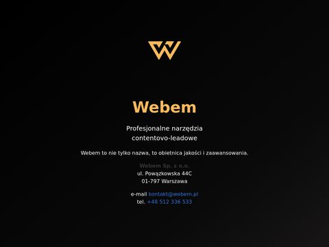 Webem.pl - strony internetowe Tczew