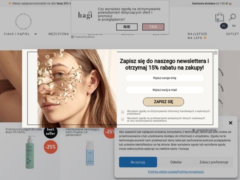 Hagi.com.pl sklep z kosmetykami dla dzieci