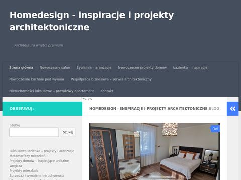 Homedesign.com.pl - inspirujące wnętrza