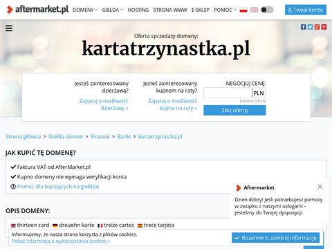 Kartatrzynastka.pl - pożyczka na karcie