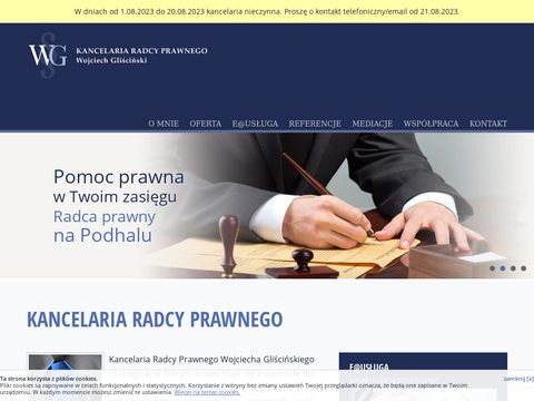 Kancelaria-gliscinski.pl - adwokat Nowy Targ