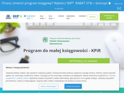 Ksiega-podatkowa.pl - program księgowy