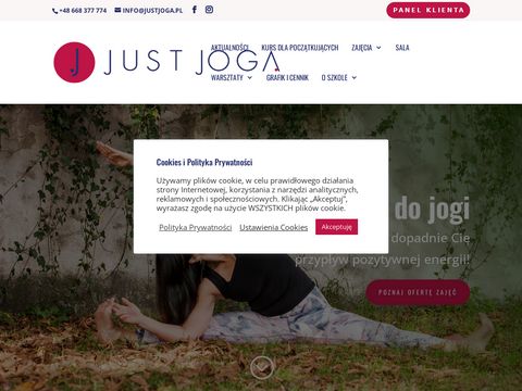 Justjoga.pl szkoła jogi dla początkujących