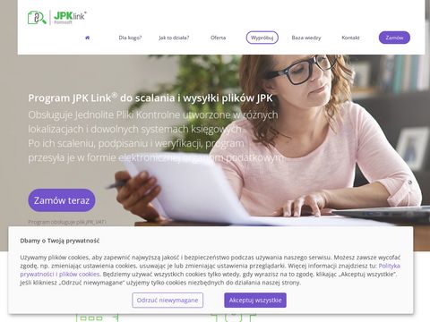 Jpk-link.pl program - łączenie