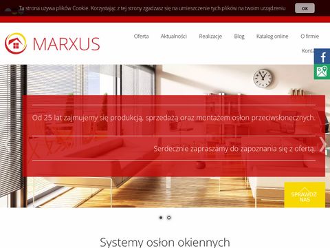 Marxus.pl - rolety tekstylne Tarnów