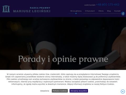 Lecinski.pl - prawnik dla firm Toruń