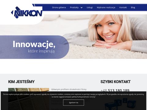 Nikkon.pl - wykładzina na wymiar Gdańsk