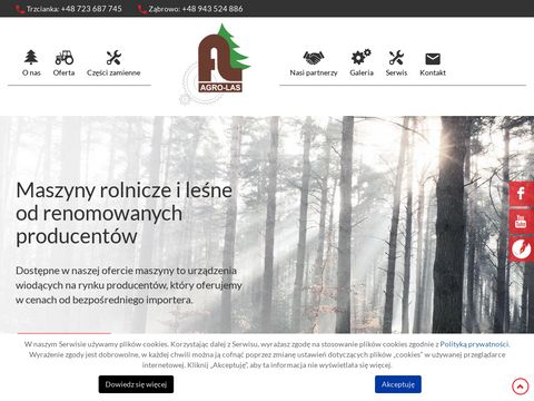 Agro-las.com.pl - maszyny leśne zrywkowe