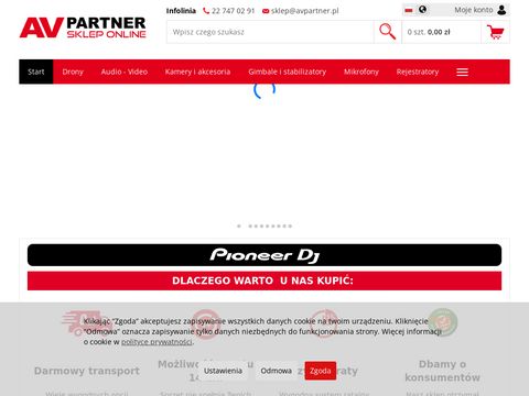 Avpartner.pl - sklep ze sprzętem audio