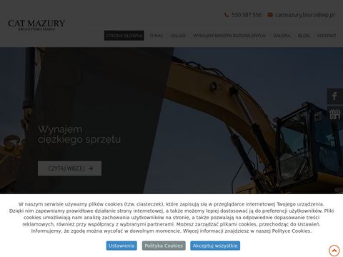 Catmazury.com.pl - roboty ziemne Grajewo