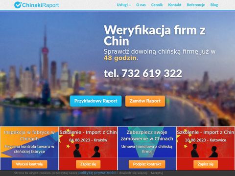 Chinskiraport.pl import - sprawdzenie firmy