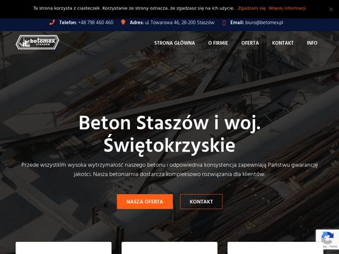 Betomex.pl - tani beton towarowy ze Staszowa