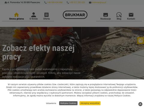 Brukmar.com.pl - brukarstwo Piaseczno