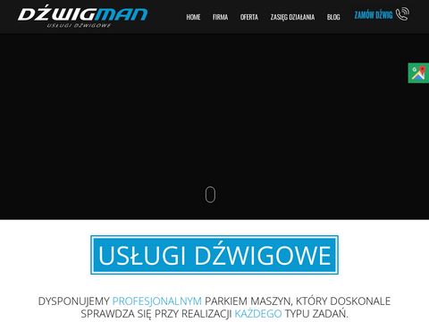 Dzwigman.pl - wynajem dźwigów Gdańsk