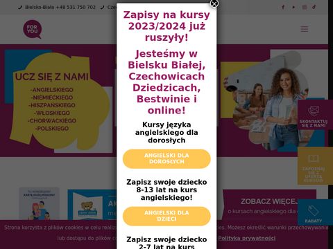 Foryou.edu.pl - kursy językowe Bielsko