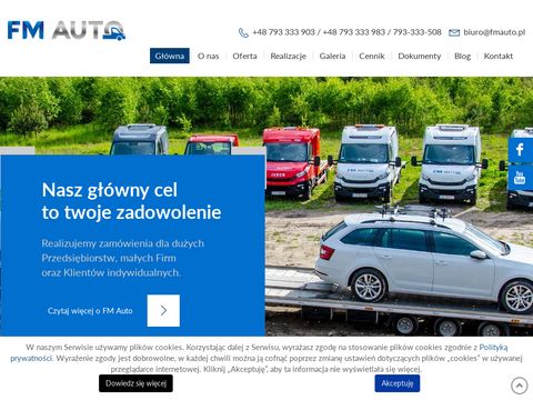 Fmauto.pl - spedycja samochodów