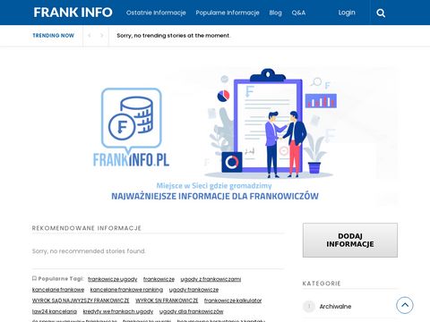 Frankinfo.pl - frankowicze 2021