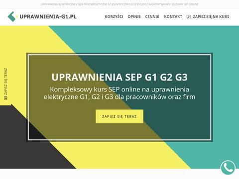Uprawnienia-g1.pl - SEP