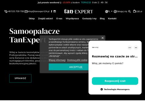 Tanexpert24.pl płyny samoopalające MineTan