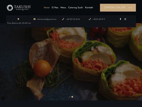 TakushiSushi.pl - restauracja