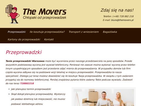 Przeprowadzki Warszawa - TheMovers.pl