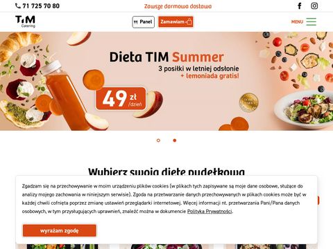 Timcatering.pl catering dietetyczny dieta
