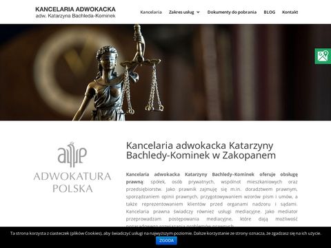 Kancelaria-bachleda-kominek.pl - adwokat