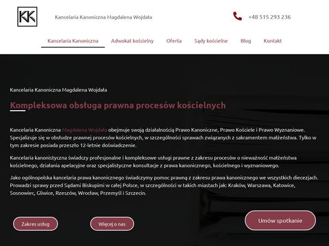 Kancelariawojdala.pl kanoniczna