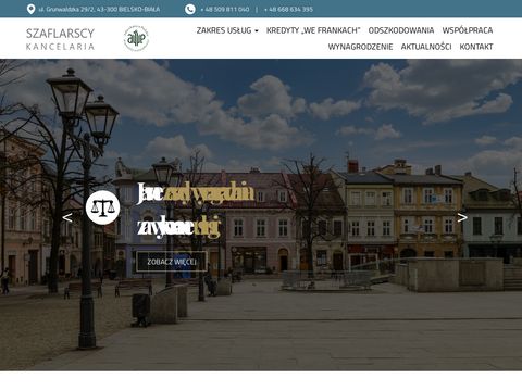 Kancelariaszaflarscy.pl prawna Bielsko