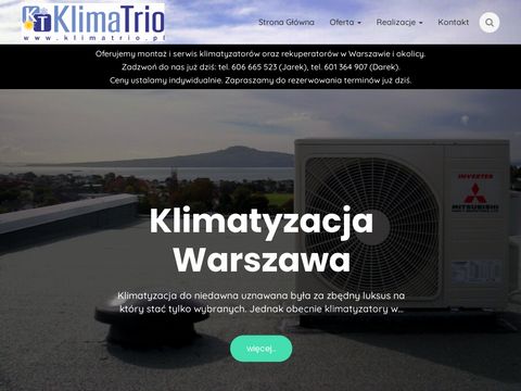 Klimatrio.pl - montaż klimatyzacji