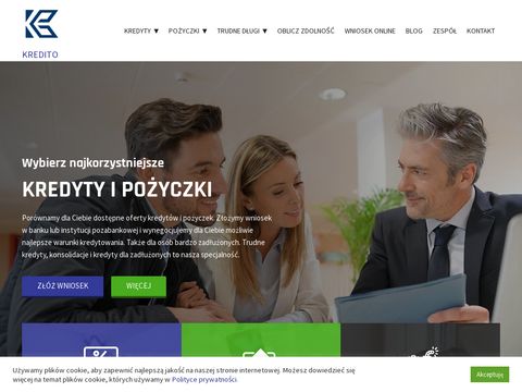 Kredito.com.pl kredyty, pętla chwilówek