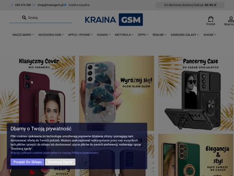 Krainagsm.pl - sklep z akcesoriami GSM