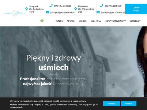 Justynapol.pl - gabinety stomatologiczne
