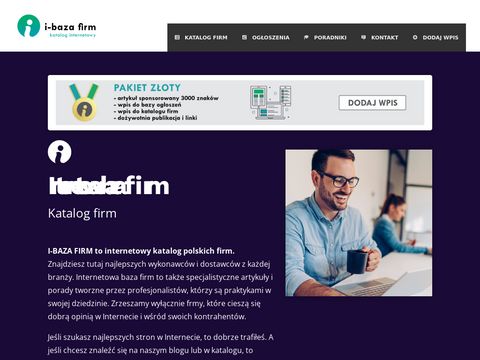 I-bazafirm.pl - katalog przedsiębiorstw