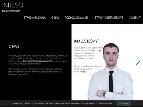Inreso.pl strony internetowe Częstochowa