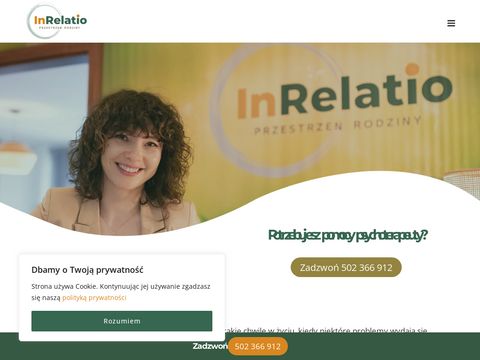 Inrelatiorodzina.pl psychoterapia