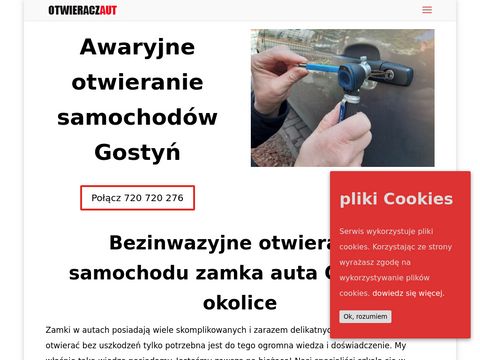 Otwieraczaut.pl - otwieranie samochodu Gostyń