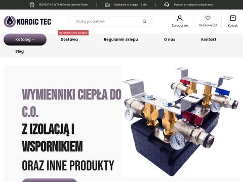 Nordic-sklep.pl - wymienniki do kominków