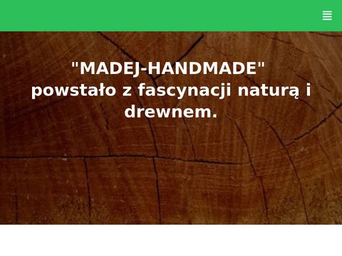 Madej-handmade.pl - stoliki z drewna i żywicy