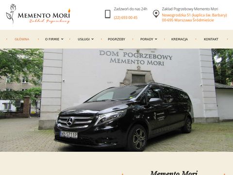 Memento Mori - pogrzeby Warszawa