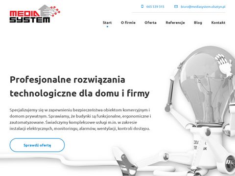 Media System - alarmy Olsztyn