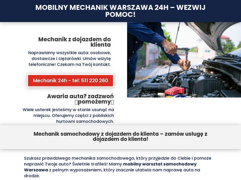 Mobilnymechanik.waw.pl naprawa pojazdów