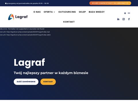 Lagraf.com.pl - zadruk etykiet Wrocław