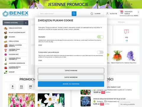 Cebule-kwiatowe.pl - sklep Benex
