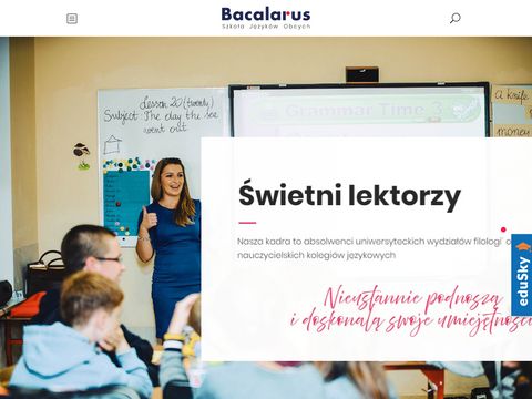 Bacalarus.pl korepetycje - język angielski