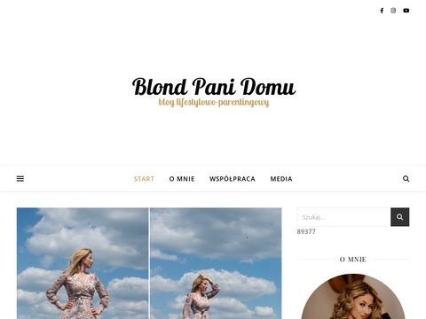 Blondpanidomu.pl - blog