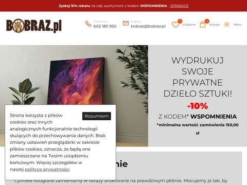 Bobraz.pl - fotoobrazy na płótnie